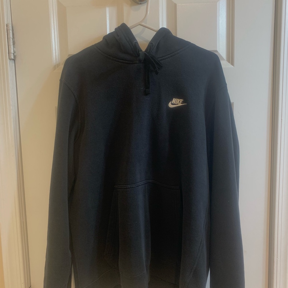 Nike Classic Logo Hoodie Black (Large)